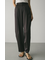 サテンタックフォルムパンツ