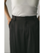 サテンタックフォルムパンツ