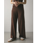 リラックスパイルニットパンツ