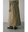 ダブルスリットハイストレッチスカート
