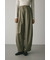 サテンワイドフォルムパンツ