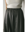 サテンワイドフォルムパンツ