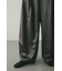 サテンワイドフォルムパンツ