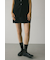 ベロアミニスカートパンツ