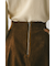 ベロアミニスカートパンツ