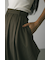 ドレープタックパンツ