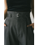 ハイウエストワイドベルトパンツ