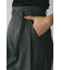ハイウエストワイドベルトパンツ