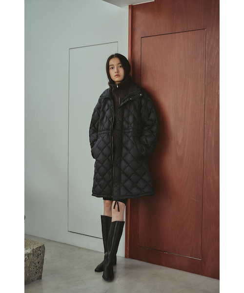 STYLEMIXER 別注 TAION ロングダウンコート ブラック STYLEMIXER | 【別注】TAIONロングダウンコート (コート ) |SHEL'TTER