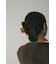 マーブルスクエアヘアクリップ