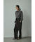 パワーショルダーチェックシャツ