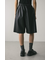 フェイクレザーハーフパンツ