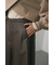 フェイクレザーハーフパンツ