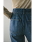 ヘムスリットストレートデニムパンツ