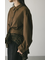 メランジショートシャツ