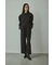 メランジショルダータックロンパース
