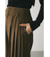 メランジタックワイドパンツ