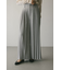 メランジタックワイドパンツ