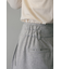 メランジタックワイドパンツ