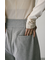 メランジタックワイドパンツ