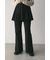 センタープレスフレアパンツ