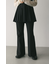 センタープレスフレアパンツ
