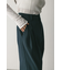 ベーシックツータックパンツ