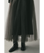 チュールレイヤードスカート
