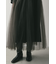 チュールレイヤードスカート