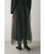 チュールレイヤードスカート