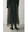 チュールレイヤードスカート