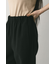 ヘムギャザーフォルムパンツ