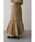 ヘムギャザーチノスカート