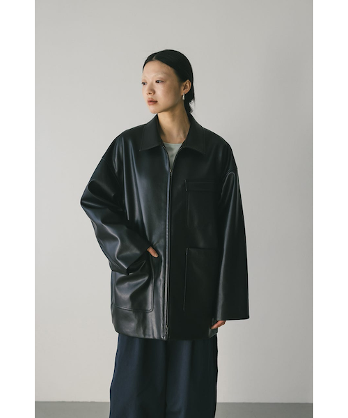 ✨♦新品未使用MICHAEL KORS フェイクレザージャケット M　他２点 フェイクレザージャケット｜スタイルミキサーの通販｜&mall（アンド