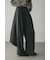 サイドラップワイドパンツ