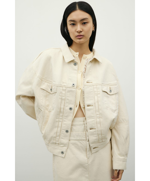 フォルムデニムジャケット｜スタイルミキサーの通販｜&mall（アンド