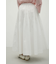 タックプリーツフレアスカート