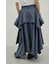 レイヤードフレアスカート