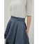レイヤードフレアスカート