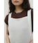 メッシュレイヤードワンピース