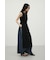 サイドホールシアーニットワンピ