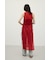 サイドホールシアーニットワンピ