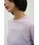 シアースキンニットトップ