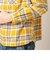 BY ビエラ チェック 2ポケット ワイドフォルム シャツ