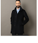 BY ダブルフェイス メルトン レイズドネック コート