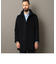 BY ダブルフェイス メルトン レイズドネック コート