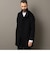 BY ダブルフェイス メルトン レイズドネック コート