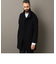 BY ダブルフェイス メルトン レイズドネック コート