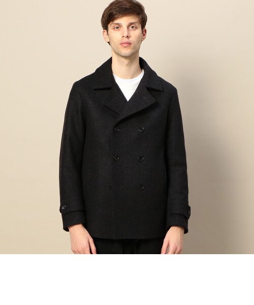 ❤︎美品❤︎ ユナイテッドアローズ メルトンピーコート BY メルトン ピーコート｜ビューティー＆ユース ユナイテッドアローズ