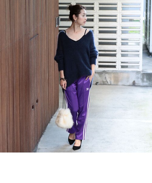 adidas トラックパンツ beauty&youth別注 BEAUTY&YOUTH別注 adidas トラックパンツ テーパード｜Yahoo